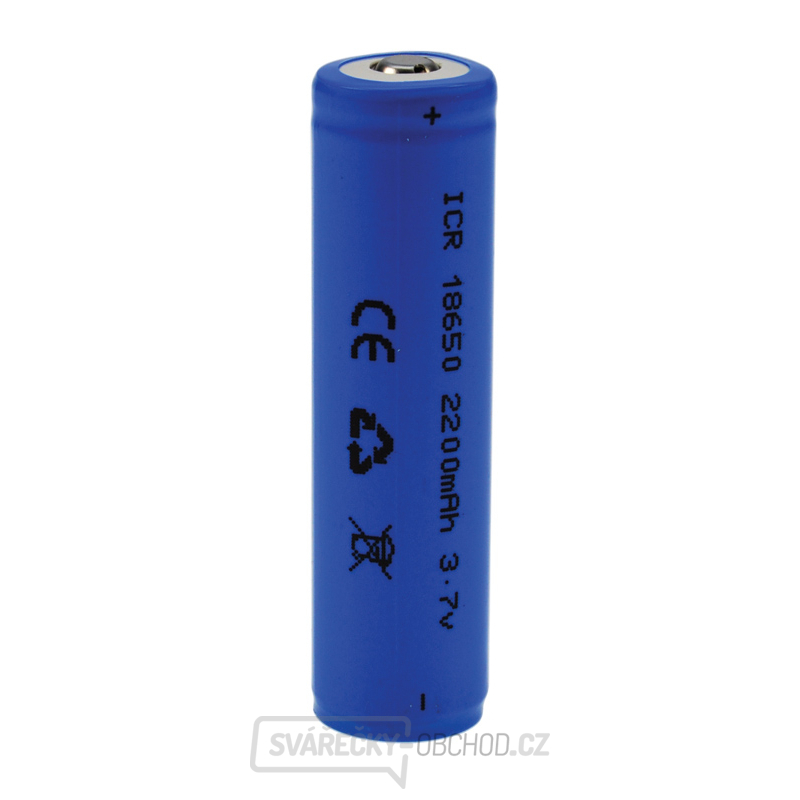 Solight Náhradní akumulátor typ 18650, 3,7V, Li-Ion 2200mAh