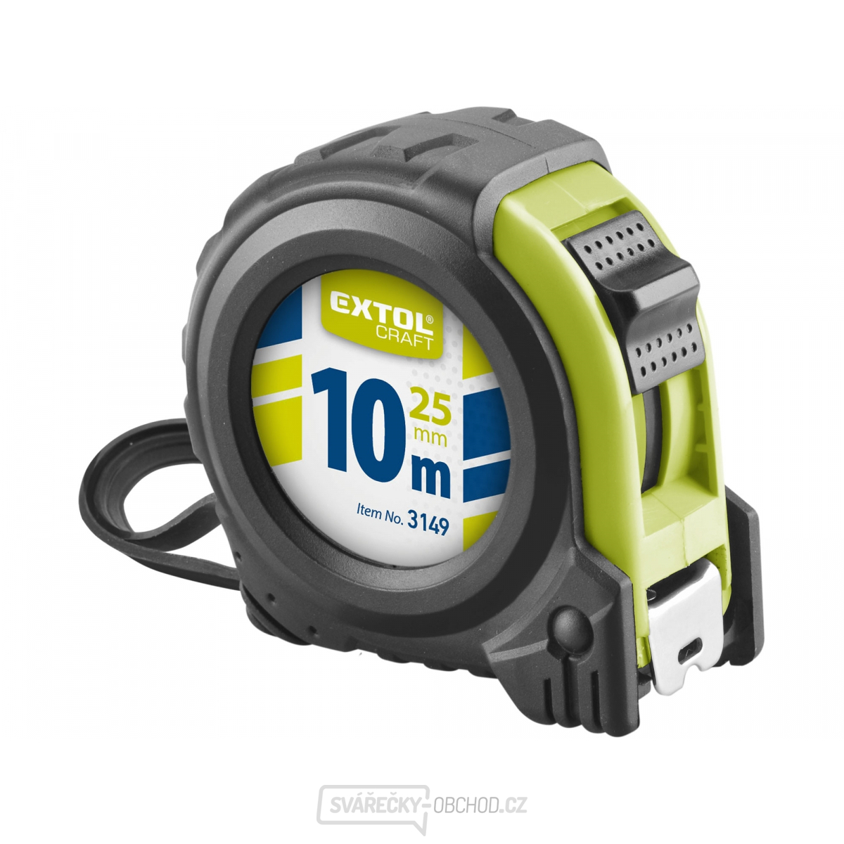 Metr svinovací, 10m, š. pásku 25mm