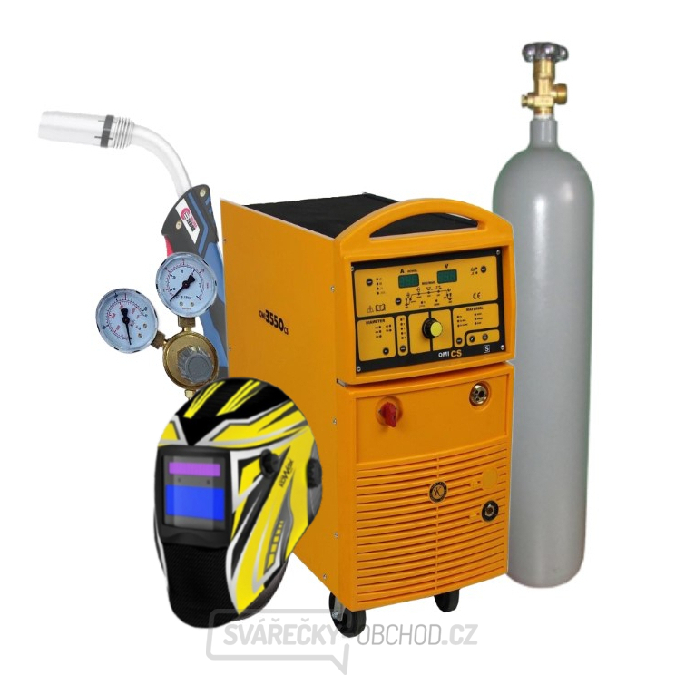 Omi 3550CS Synergie + Hořák + Ventil + Kukla + plná Láhev CO2