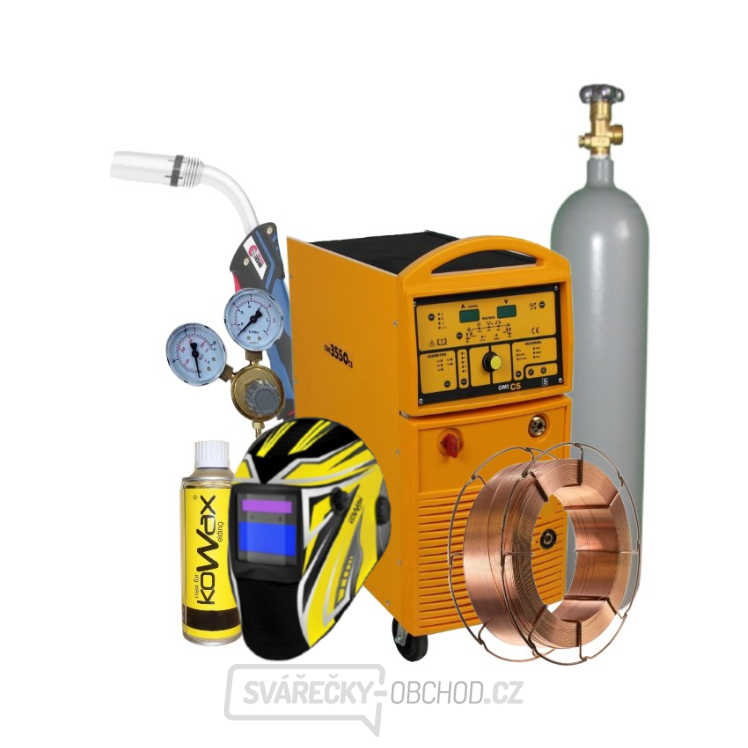 Omi 3550CS Synergie + Hořák + Ventil + Kukla + Sprej + Drát + plná Láhev CO2