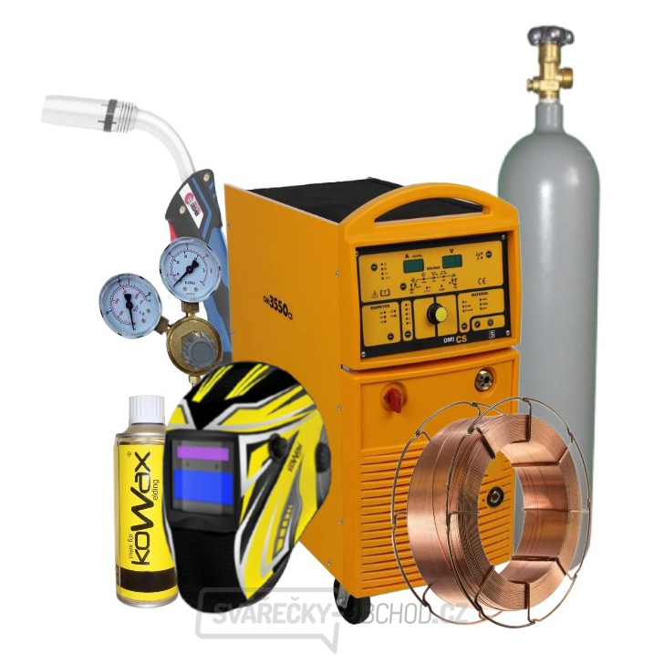 OMI 3550CSW + Hořák + Ventil + Kukla + Sprej + Drát+ plná Láhev CO2