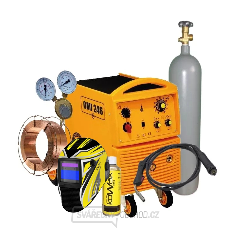 OMI 246i 4-Kladka + Hořák + Ventil + Kukla + Sprej + Drát + plná Láhev CO2