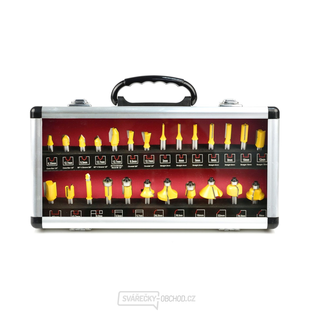 GEKO Sada frézovacích bitů - 25ks