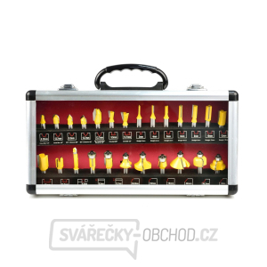 GEKO Sada frézovacích bitů - 25ks GEKO Sada frézovacích bitů - 25ks gallery main image