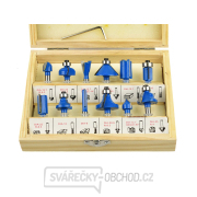 GEKO Sada fréz, 6 mm - 12ks Náhled