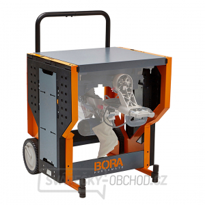 Skládací stůl a pojizdný stojan pro pokosovou pilu BORA PM-8000 Portacube Skládací stůl a pojizdný stojan pro pokosovou pilu BORA PM-8000 Portacube gallery main image