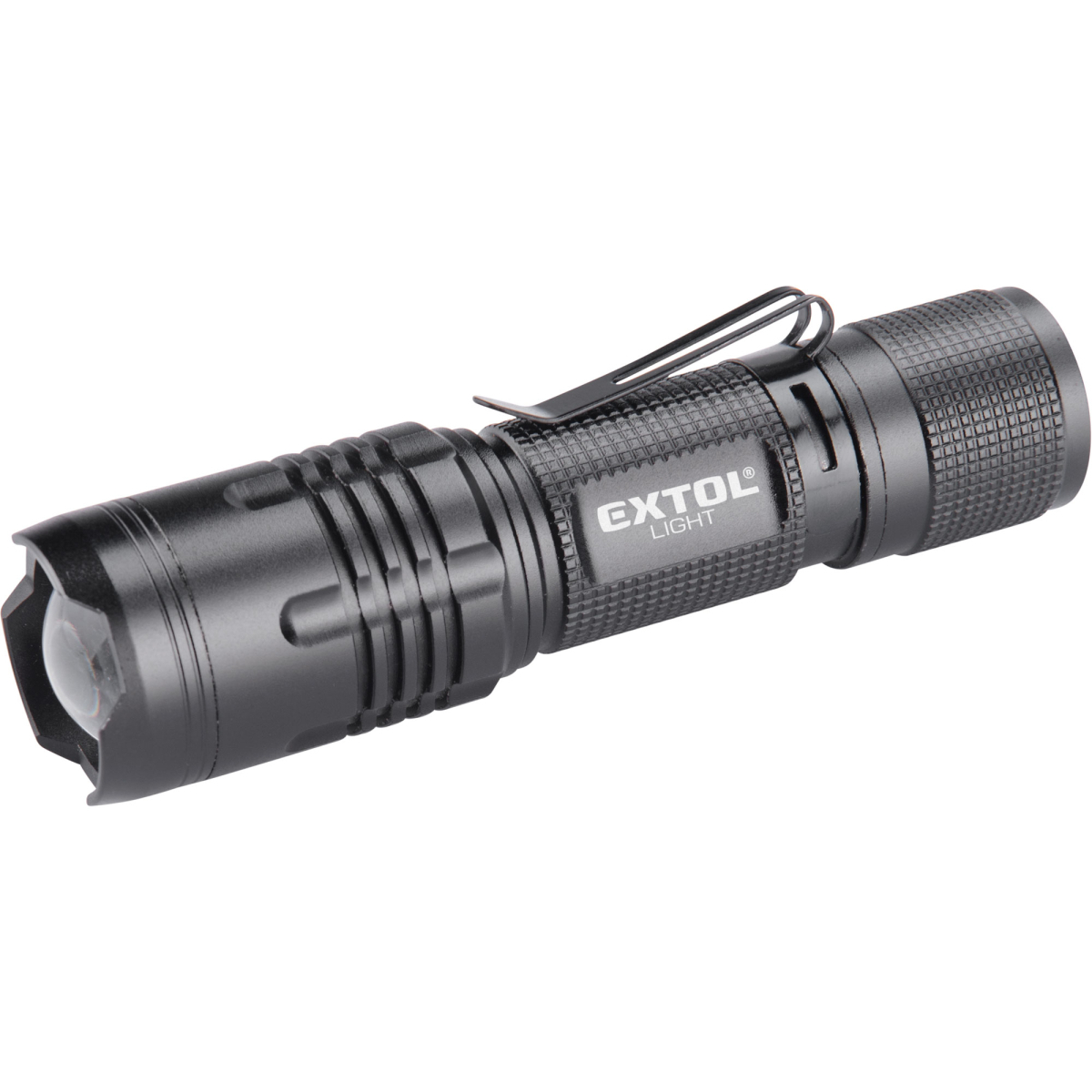 Svítilna 400lm, zoom, USB nabíjení, CREE XTE 5W 43143