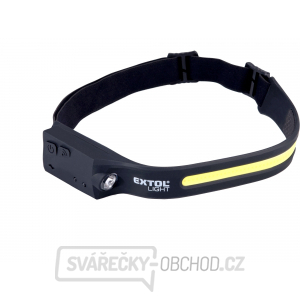 čelovka 350lm, USB nabíjení, s IR čidlem, COB, XPE LED čelovka 350lm, USB nabíjení, s IR čidlem, COB, XPE LED gallery main image