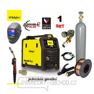 Kowax Genimig 240DP + Hořák 4M + Kabely 3M + Ventil + Kukla + Drát + Láhev Co2 gallery main image