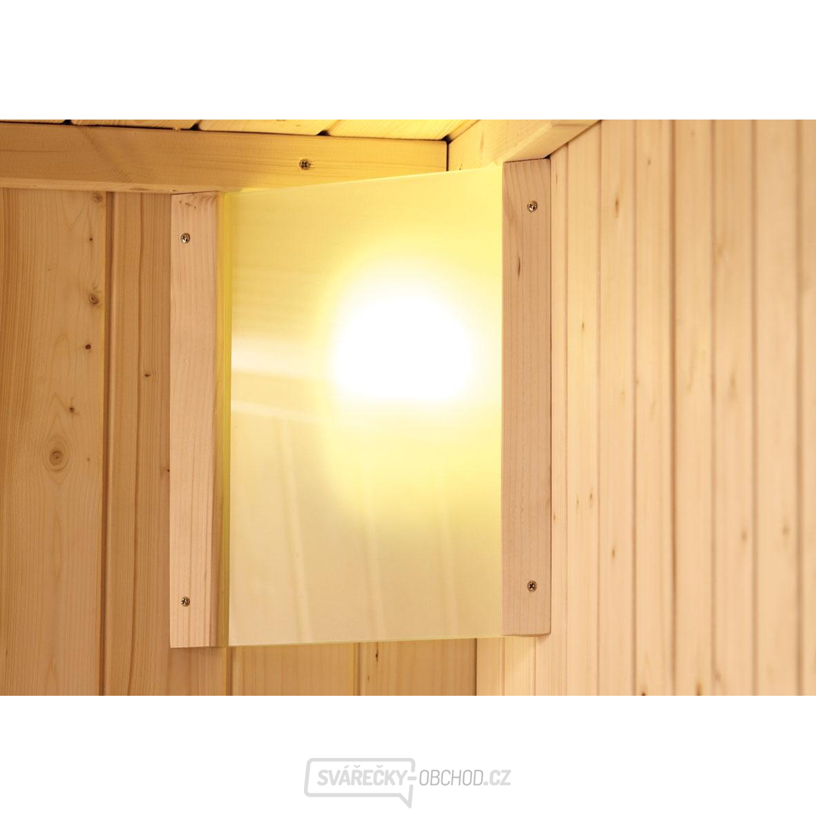 Saunové světlo KARIBU (46727x) pro kamna KARIBU 3,6 kW s externím ovladačem LG2711