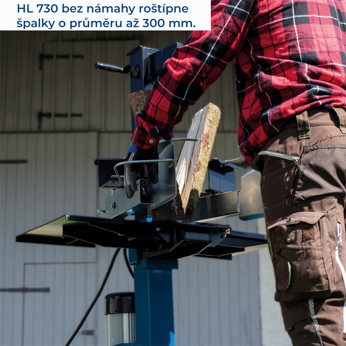 Štípačka na dřevo Scheppach HL 730, 7t (230 V) Náhled