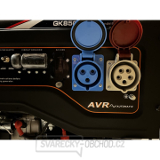 Elektrocentrála VeGA GK8500WEP s rámem + kola + elektrické startování náhled