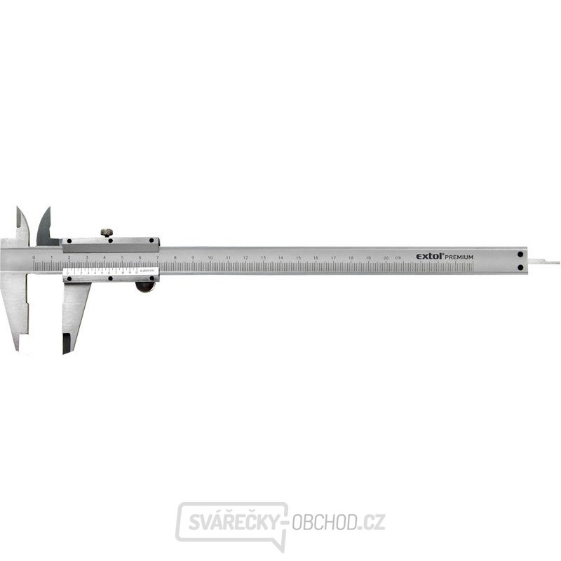 Měřítko posuvné kovové, 0-200 mm