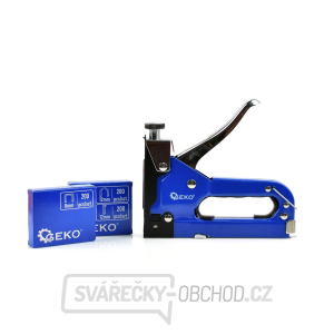 GEKO Sešívačka 3v1 + sada sponek 600ks GEKO Sešívačka 3v1 + sada sponek 600ks gallery main image