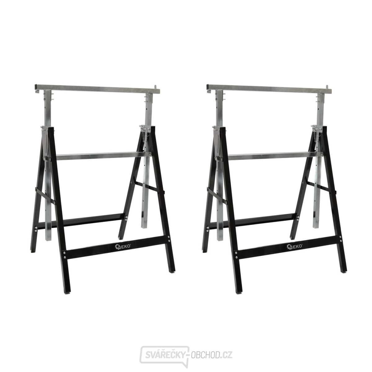 GEKO Dílenská nastavitelná podpěra - 2ks GEKO Dílenská nastavitelná podpěra - 2ks gallery main image