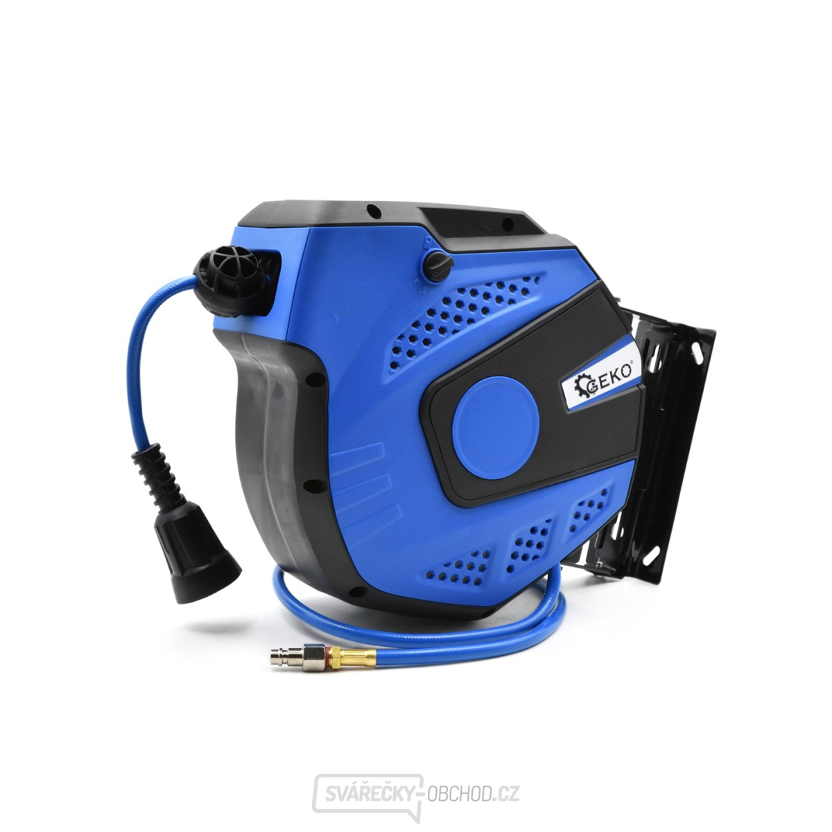 GEKO Samonavíjecí buben s tlakovou hadicí 14m, 6,5x10mm