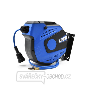 GEKO Samonavíjecí buben s tlakovou hadicí 14m, 6,5x10mm GEKO Samonavíjecí buben s tlakovou hadicí 14m, 6,5x10mm gallery main image