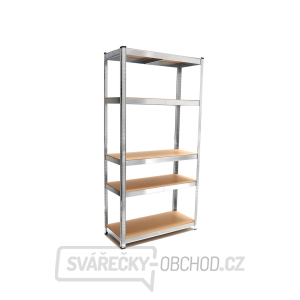 GEKO Pozinkovaný regál s policemi, nosnost 175 kg GEKO Pozinkovaný regál s policemi, nosnost 175 kg gallery main image
