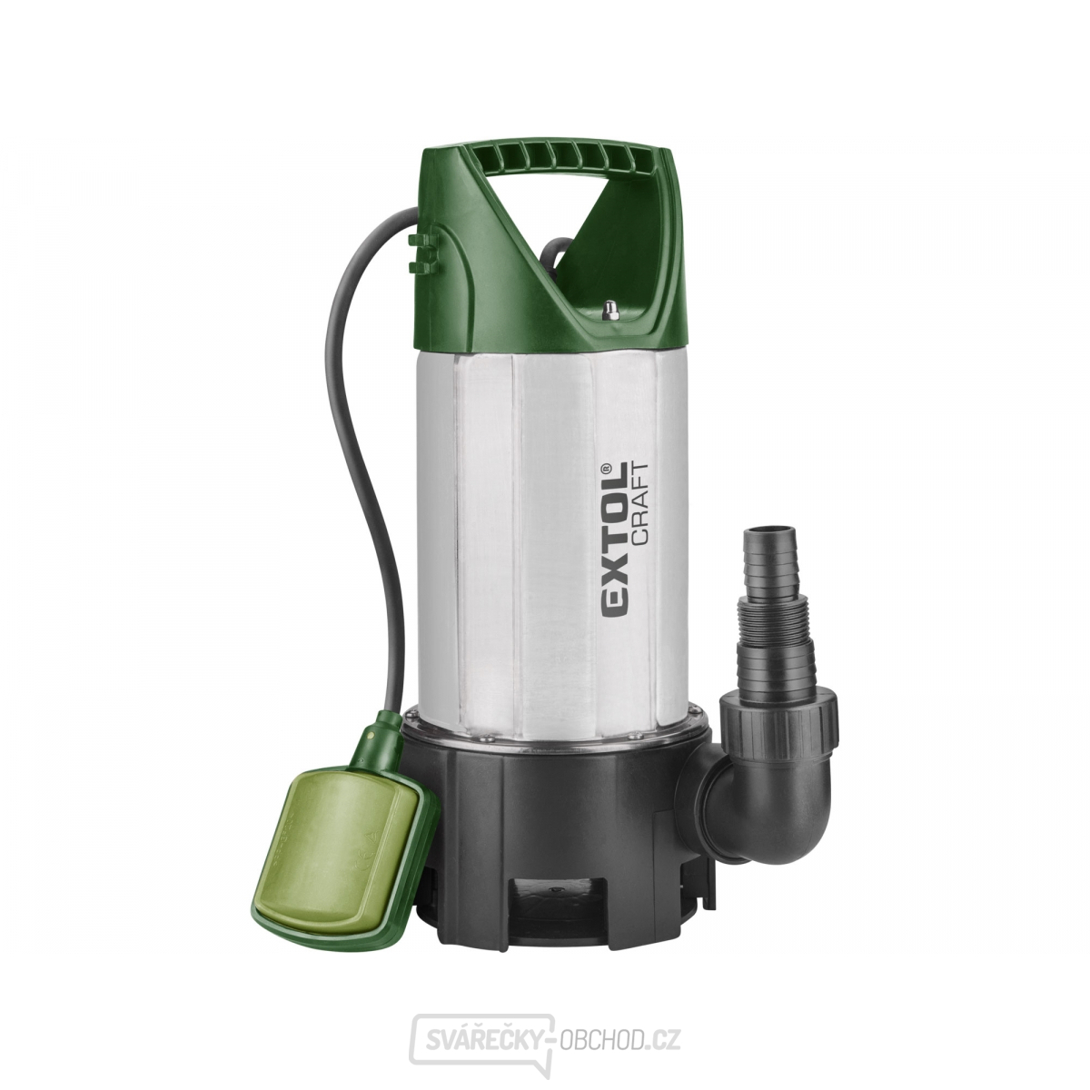 Ponorné čerpadlo EXTOL CRAFT 1100W nerezové na znečištěnou vodu, 15000l/h