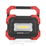 reflektor LED, 1000lm, USB nabíjení s powerbankou, Li-ion reflektor LED, 1000lm, USB nabíjení s powerbankou, Li-ion náhled