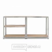 KREATOR KRT674001 - Kovový regál 180 x 90 x 40cm, 5 polic, 875kg Náhled