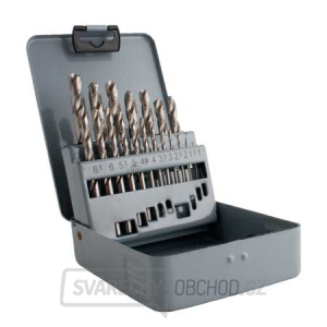 Magg PROFI - Sada vrtáků HSS-G vybrušované 19 ks (1,0-10,0mm), plechový box Magg PROFI - Sada vrtáků HSS-G vybrušované 19 ks (1,0-10,0mm), plechový box gallery main image