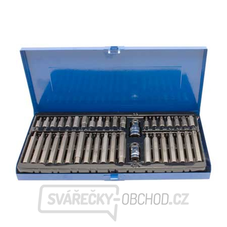 Sada bitů CrV v plechovém boxu - 40 ks Sada bitů CrV v plechovém boxu - 40 ks gallery main image
