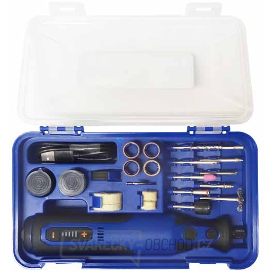 TUSON - Aku minibruska Li-ion 7,2V/900mAh - 32 dílů TUSON - Aku minibruska Li-ion 7,2V/900mAh - 32 dílů gallery main image