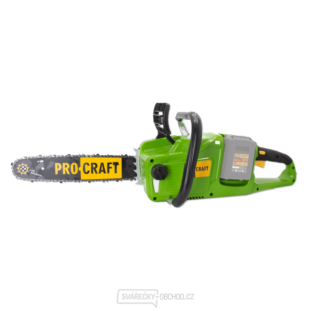 Aku řetězová pila Procraft PCA40/2 bez akumulátoru a nabíječky | PCA40/2