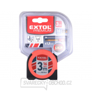 Metr svinovací s odečítacím okénkem, 3m, š. pásku 16mm Metr svinovací s odečítacím okénkem, 3m, š. pásku 16mm náhled