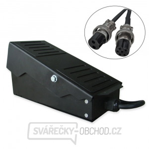 Ovládací pedál pro svářečky CP9 – DIGITIG 200 AC/DC MULTIPULSE, konektor 2+6pin Ovládací pedál pro svářečky CP9 – DIGITIG 200 AC/DC MULTIPULSE, konektor 2+6pin gallery main image