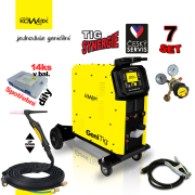 KOWAX GeniTig®320 AC/DC LCD5 + Hořák TIG18 + Podvozek + Chladič + Redukční ventil Náhled