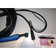 TIG hořák WP-26 - 8m/35-70, (SV160-T) s příslušenstvím Náhled