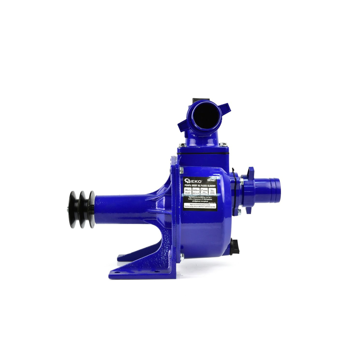 GEKO Mechanické samonasávací čerpadlo s řemenicí 2” Náhled