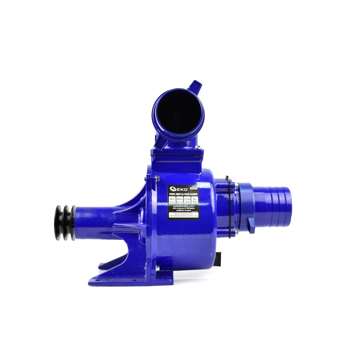 GEKO Mechanické samonasávací čerpadlo s řemenicí 4” Náhled