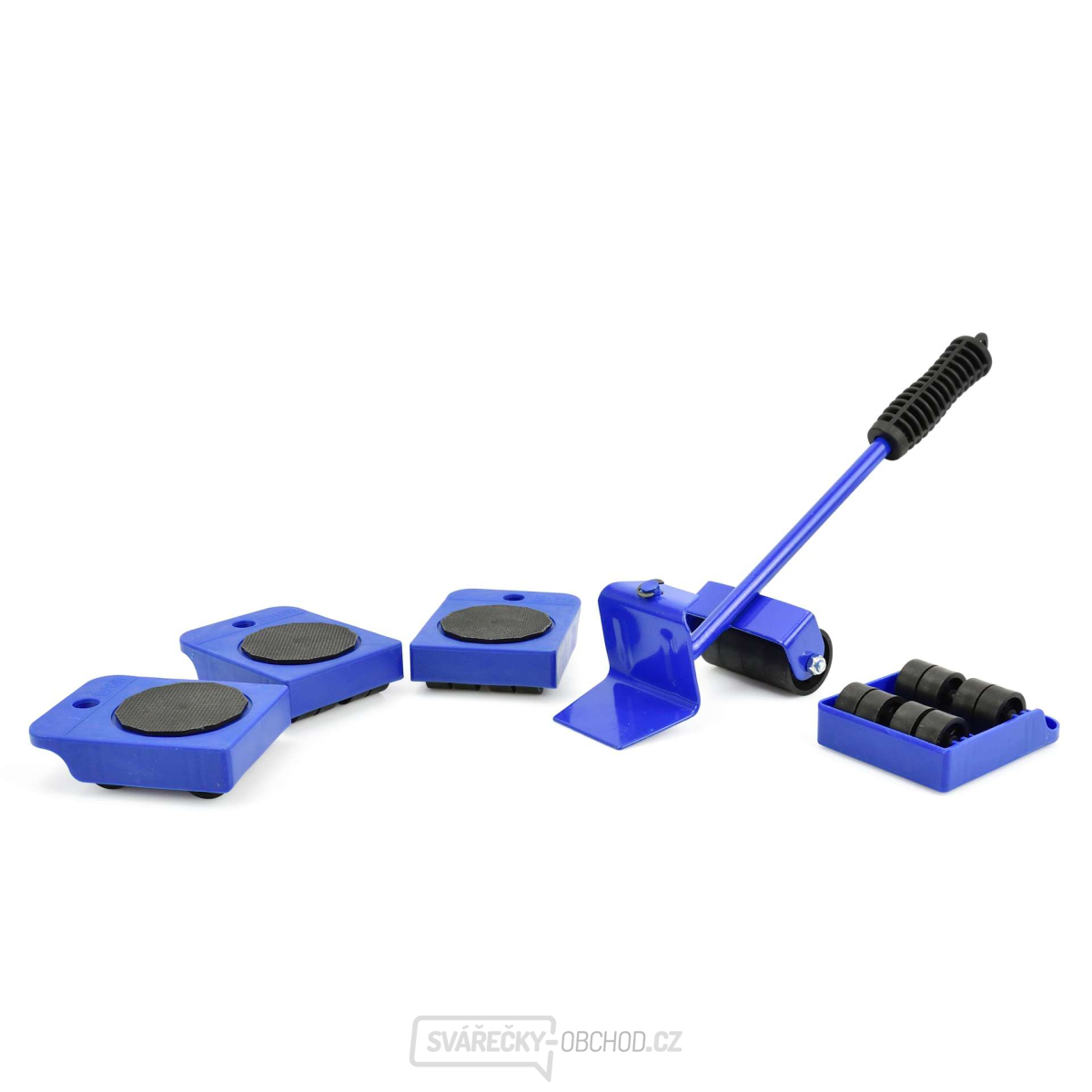 Sada na přemístění nábytku, nosnost 150kg, 5ks GEKO Sada na přemístění nábytku, nosnost 150kg, 5ks GEKO gallery main image