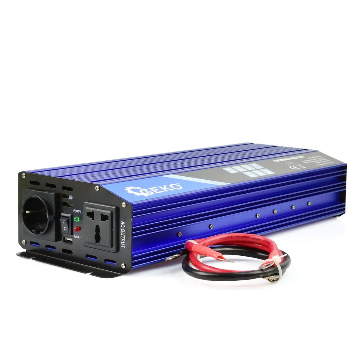 Levně Sinusový měnič napětí 12V/230V 2000/4000W GEKO G17016
