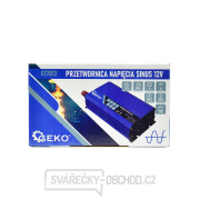 Sinusový měnič napětí 12V/230V 500/1000W GEKO náhled