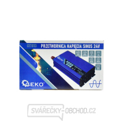 Sinusový měnič napětí 24V/230V 500/1000W GEKO Sinusový měnič napětí 24V/230V 500/1000W GEKO náhled