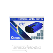 Sinusový měnič napětí 12V/230V 300/600W GEKO Sinusový měnič napětí 12V/230V 300/600W GEKO náhled