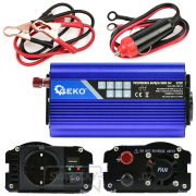 Sinusový měnič napětí 24V/230V 300/600W GEKO náhled