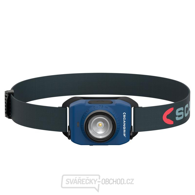 Dobíjecí čelovka SCANGRIP ZOOM 220 lumenů