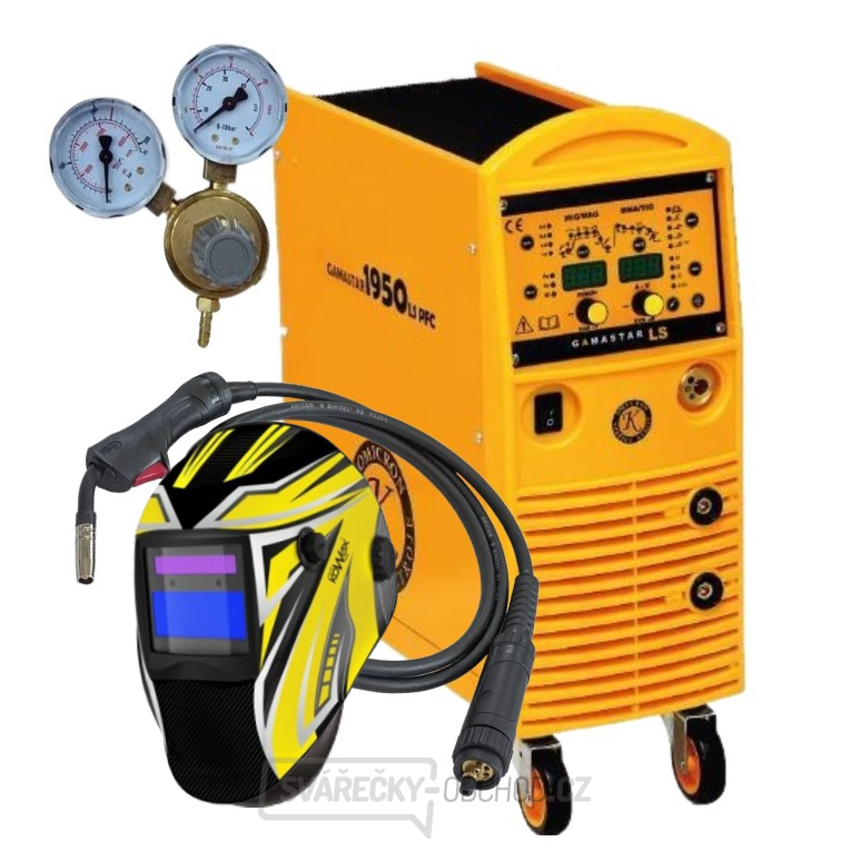 Omicron Gamastar 1950LS + Hořák + Red. Ventil + Kukla