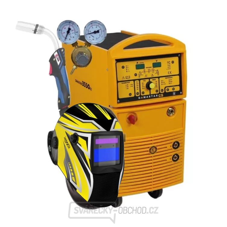 Omicron Gamastar 3550 CSW + Hořák + Red. Ventil + Kukla