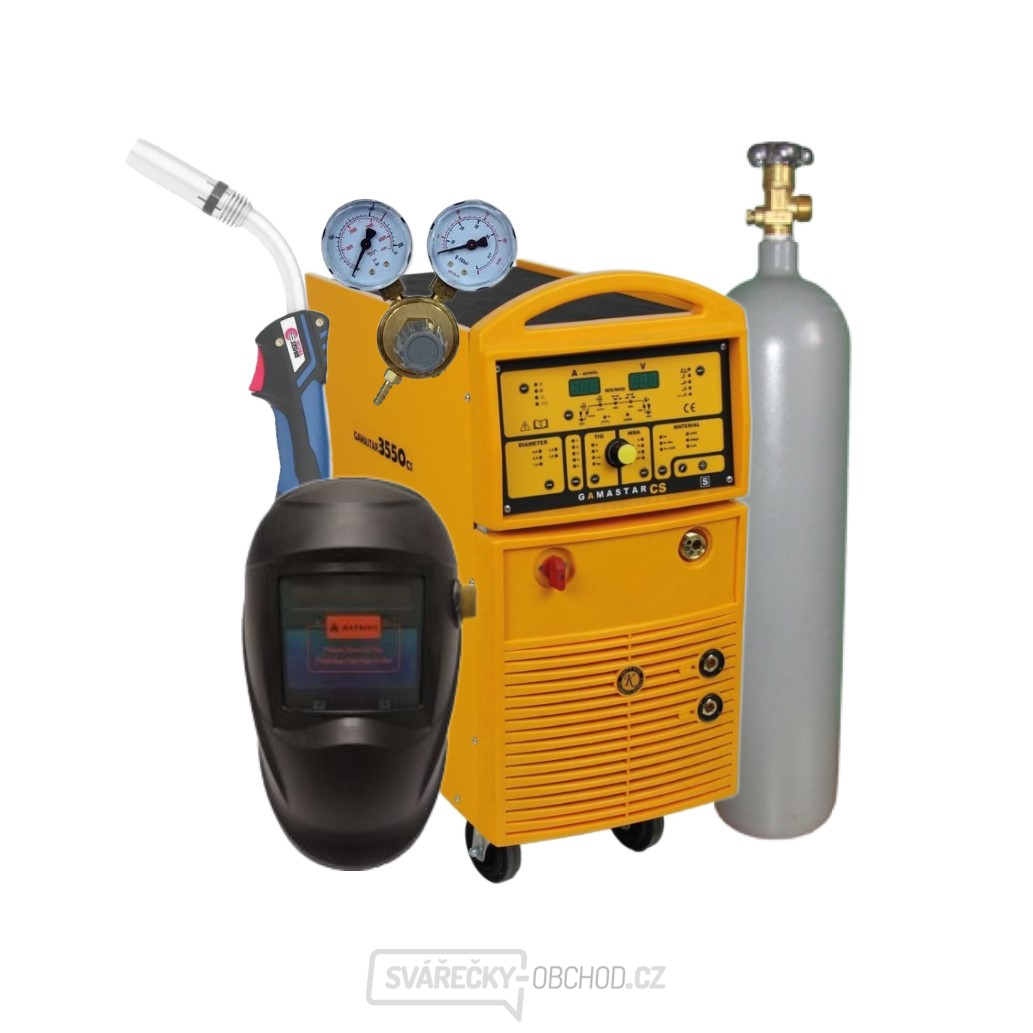 Omicron Gamastar 3550 CSW + Hořák + Red. Ventil + Kukla + plná Co2 Láhev