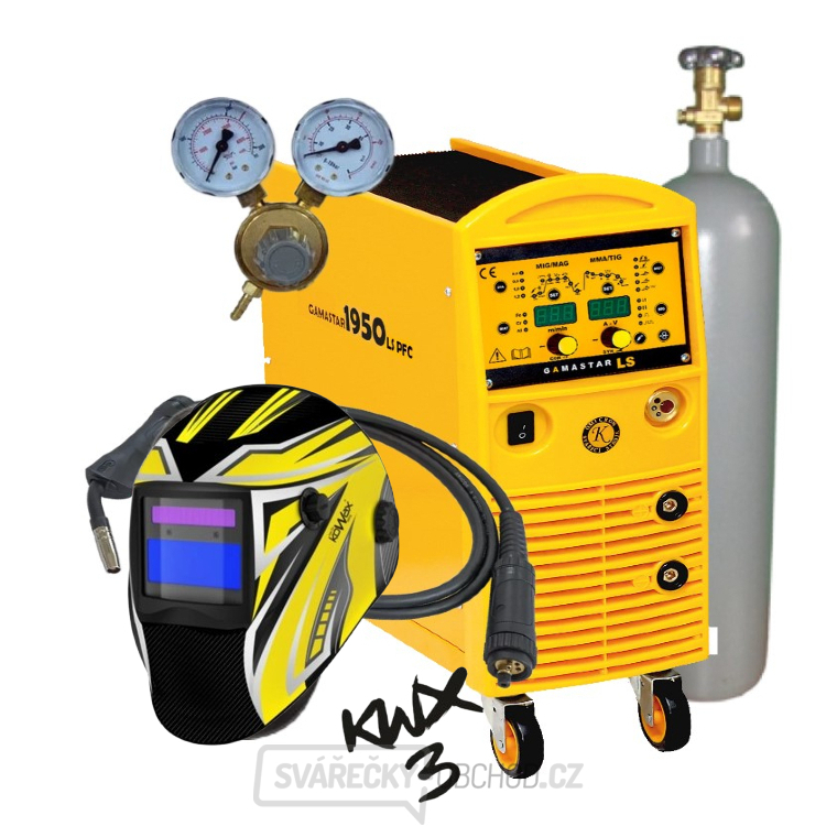 Omicron OMI 2050LS + Hořák + Red. Ventil + Kukla + plná Co2 láhev