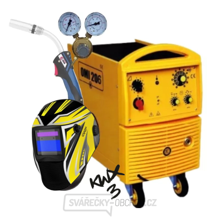 Omicron OMI 306i + Hořák + Red. Ventil + Kukla