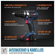 AKUMULÁTOROVÁ VRTAČKA S PŘÍKLEPEM BSB 18-0 BL AKUMULÁTOROVÁ VRTAČKA S PŘÍKLEPEM BSB 18-0 BL náhled