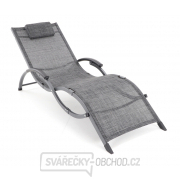 Lehátko VIOLA De Luxe (Black & Grey) Lehátko VIOLA De Luxe (Black & Grey) náhled