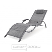 Lehátko VIOLA De Luxe (Black & Grey) Lehátko VIOLA De Luxe (Black & Grey) náhled